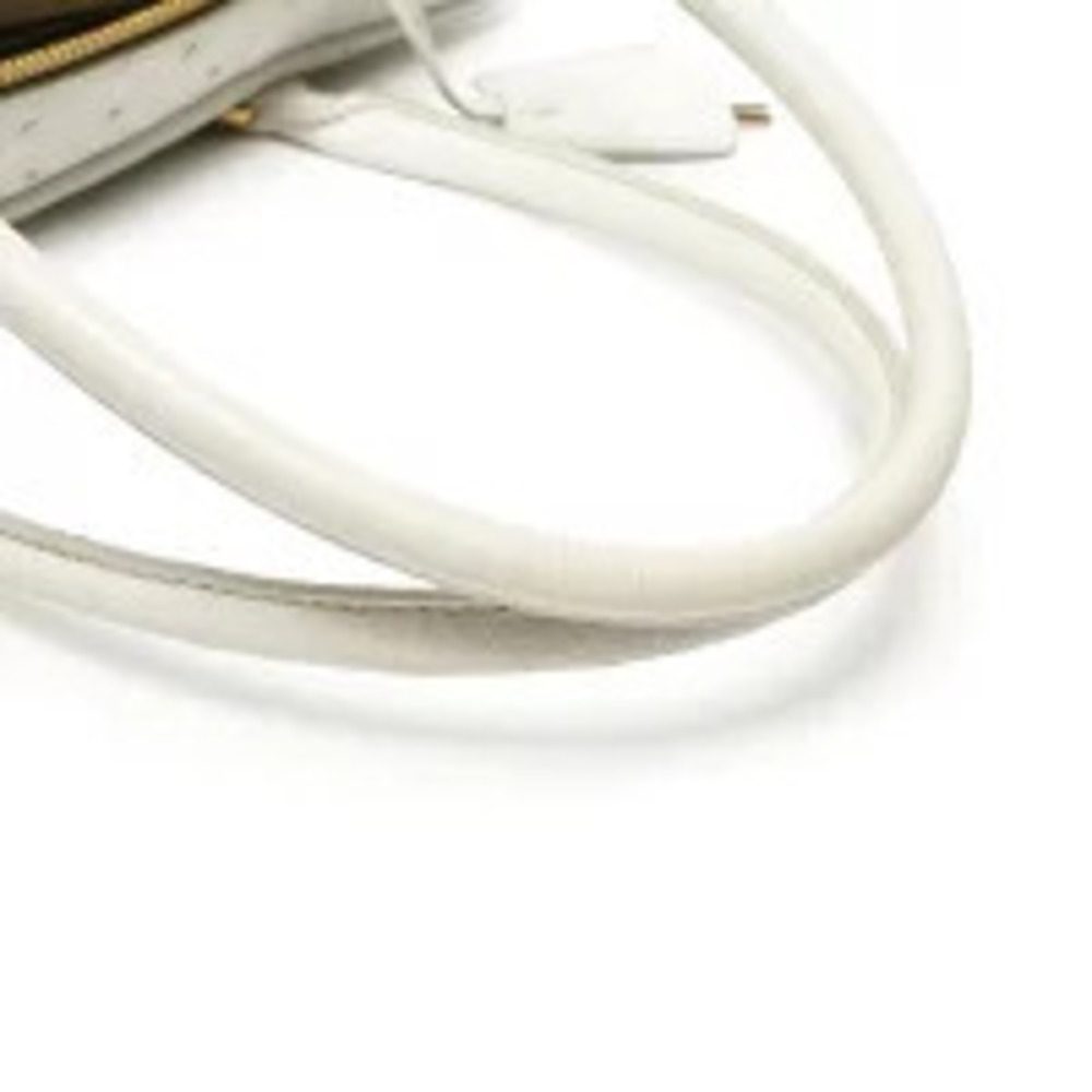 Prada Ostrich Handbag White - Picture 11 of 11